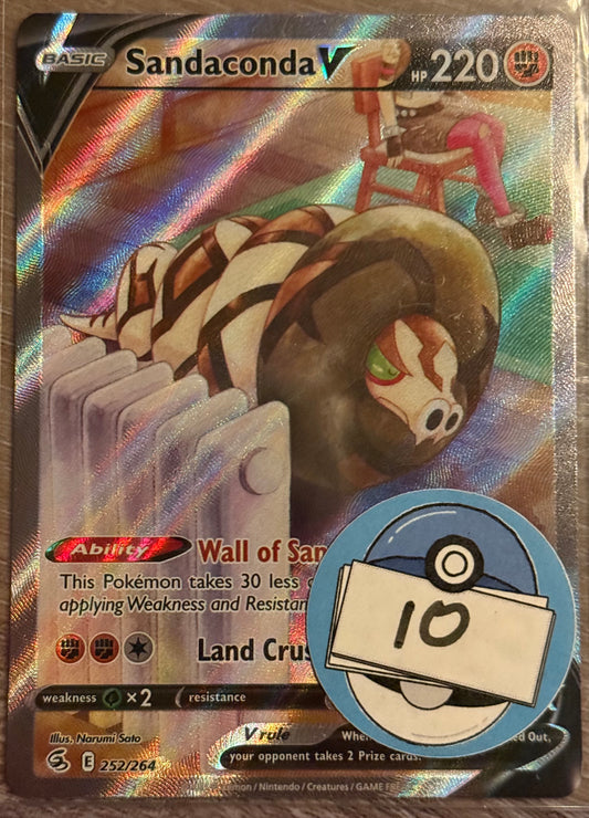 Near Mint - Sandaconda V 252/264 - Sword & Shield: Fusion Strike