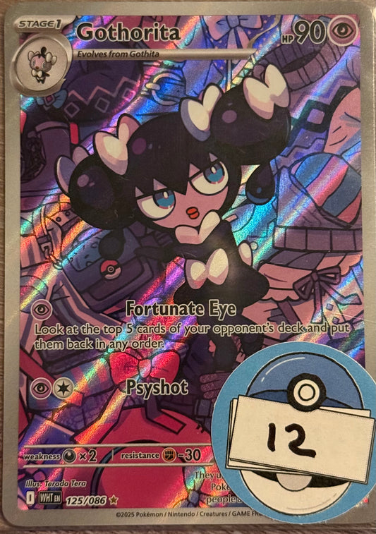 Near Mint - Gothorita 125/086 - Scarlet & Violet: White Flare