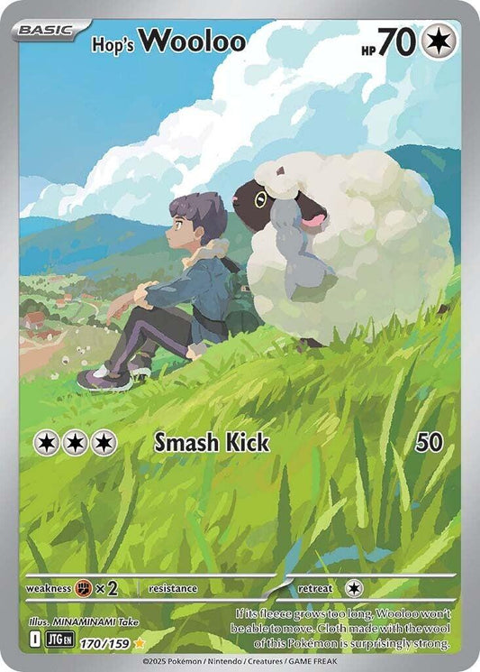 Near Mint - Hop's Wooloo 170/159 - Scarlet & Violet: Journey Together