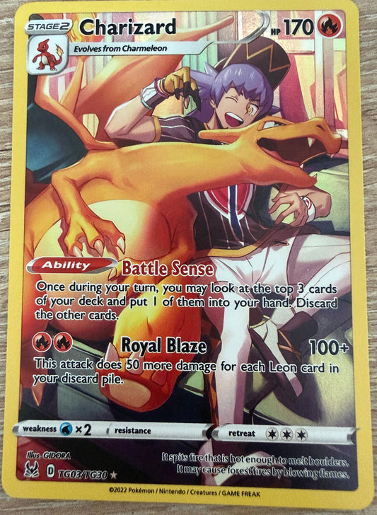 Near Mint - Charizard TG03/TG30 - Sword & Shield: Lost Origin