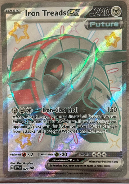Near Mint - Iron Threads EX Black Star Promo #073 - Scarlet & Violet: Paldean Fates