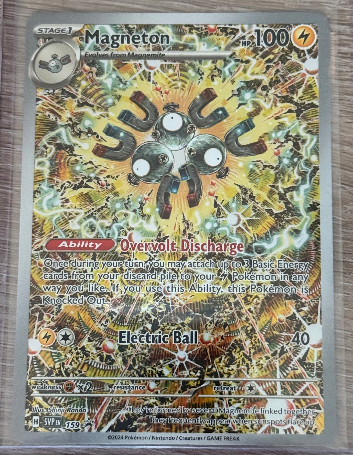 Near Mint - Magneton Black Star Promo #159 - Scarlet & Violet: Surging Sparks