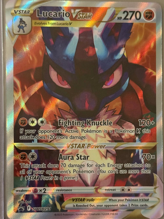 Near Mint - Lucario VSTAR #SWSH291 - Sword & Shield Promo