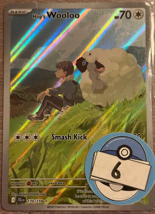 Near Mint - Hop's Wooloo 170/159 - Scarlet & Violet: Journey Together