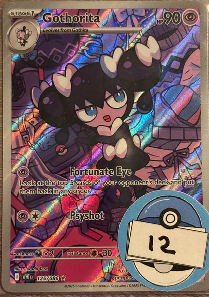 Near Mint - Gothorita 125/086 - Scarlet & Violet: White Flare