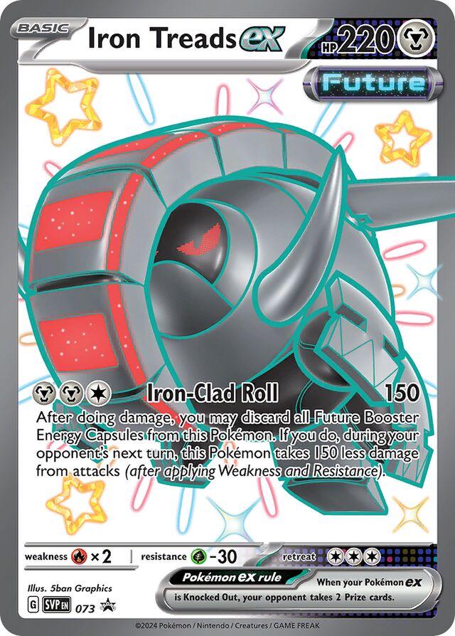 Near Mint - Iron Threads EX Black Star Promo #073 - Scarlet & Violet: Paldean Fates