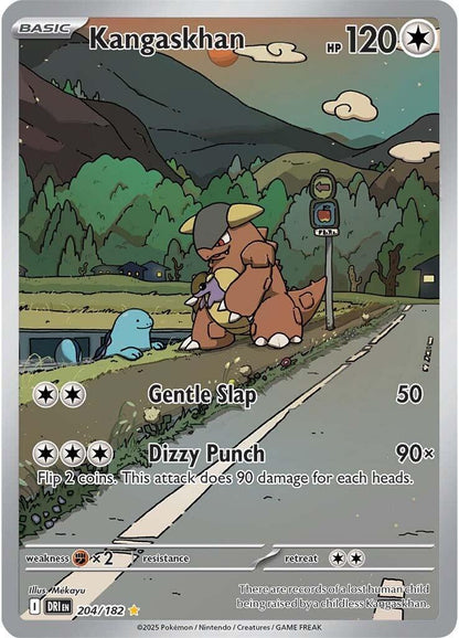 PSA Slab - PSA 9 Mint Kangaskhan 204/182 - Scarlet & Violet: Destined Rivals