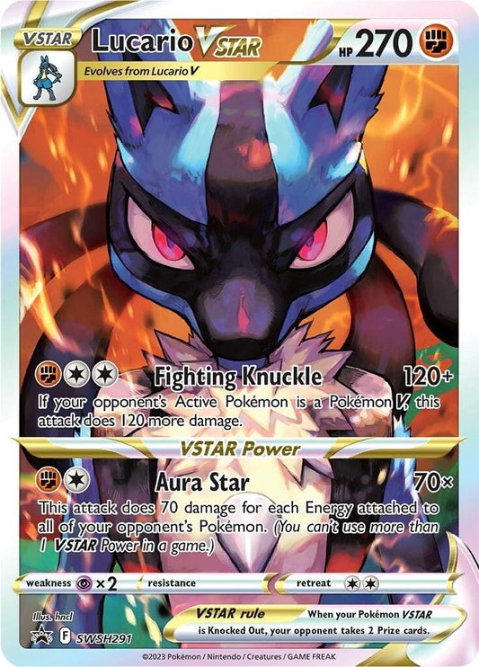 Near Mint - Lucario VSTAR #SWSH291 - Sword & Shield Promo
