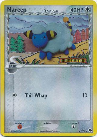 Excellent - Mareep δ Delta Species 54/101 [Stamped Reverse Holo] - EX Dragon Frontiers