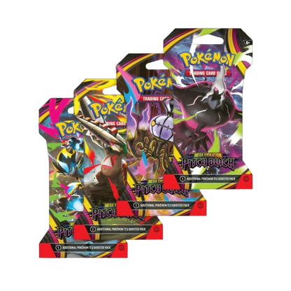 Boosterpack - Mega Evolution: Pitch Black Sleeved Boosterpack