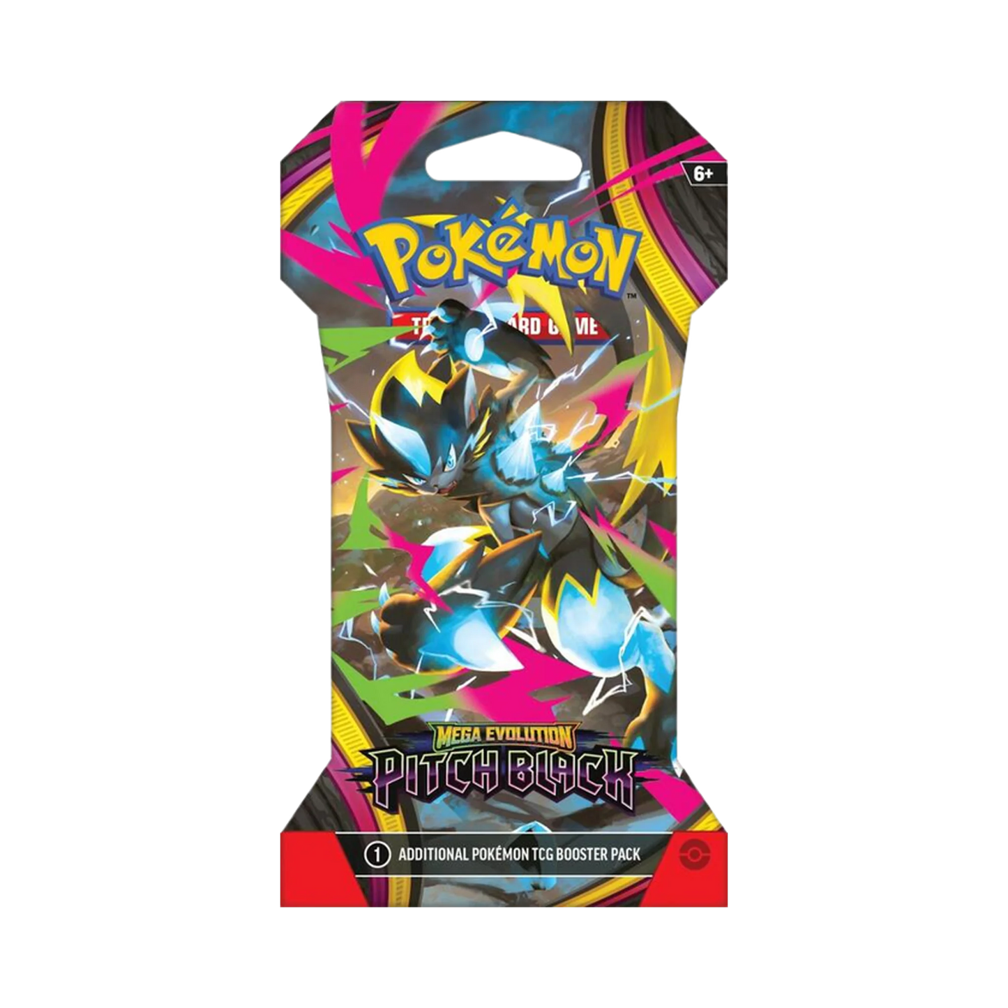 Boosterpack - Mega Evolution: Pitch Black Sleeved Boosterpack